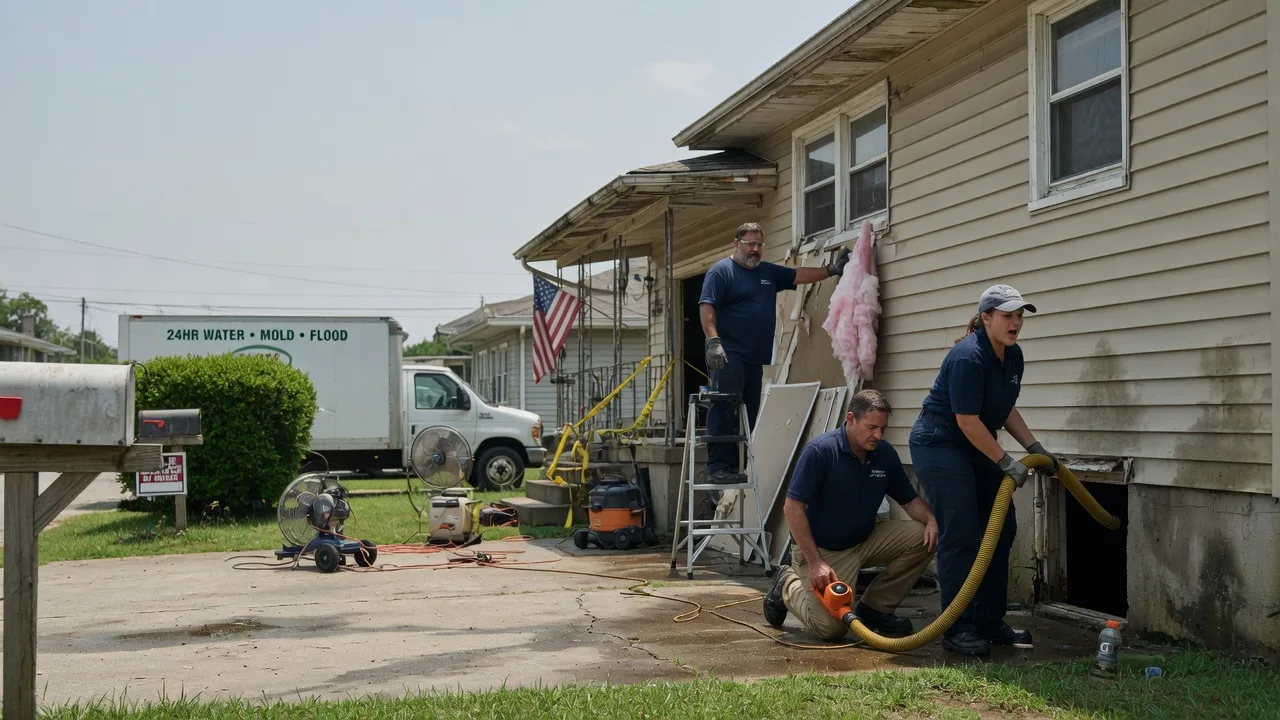 Water Damage Repair in Kanopolis, KS near me
